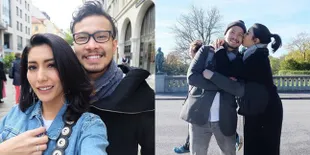 FOTO Romantis! Mesranya Tyas Mirasih & Raiden Bulan Madu di Eropa