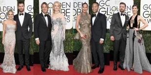 FOTO: Romantis, Para Couple Seleb Mesra di Golden Globes 2017