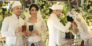 FOTO Romantis! Senyum Bahagia Tyas Mirasih & Raiden Resmi Menikah