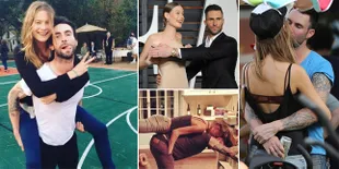 FOTO: Romantisme Manis Adam Levine & Behati, Bikin Kebelet Nikah!