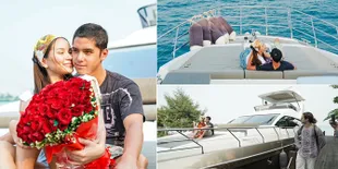 FOTO: Romantisnya Al Ghazali dan Alyssa Daguise Liburan Naik Yacht, Dul Jadi Obat Nyamuk