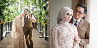 FOTO: Romantisnya Laudya Cynthia Bella - Engku Emran Saat Resepsi
