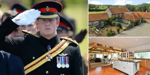 FOTO: Rumah Mewah Miliaran Pangeran Harry, Bak Istana Klasik!