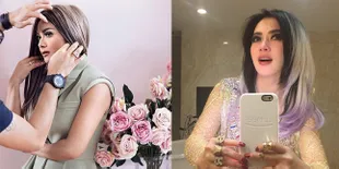 FOTO: Saat Dua Mantan Anang Punya Warna Rambut Sama, Apa Jadinya?