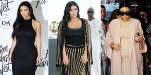 FOTO: Saat Kim Kardashian Pakai Baju Ketat, Bikin Gagal Fokus!