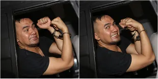 FOTO Saipul Jamiell Pamer Tangan Diborgol Saat Bergaya Ala Selfie