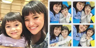 FOTO Sama-Sama Berponi, Begini Kekompakan Marshanda Dengan Sienna