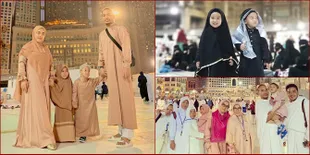 FOTO: Sambut Tahun Baru, Raja dan Ratu Keponakan Syahrini Umrah!