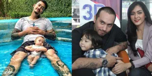 FOTO: Sangar Bertato, 8 Papa Gaul Ini Sayang Anak Banget Loh