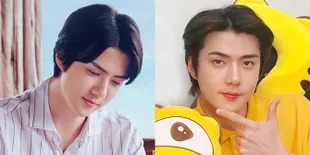 Foto Sehun EXO dengan Pipi Chubby dan Rambut Semakin Panjang, Jadi Gemoy Banget