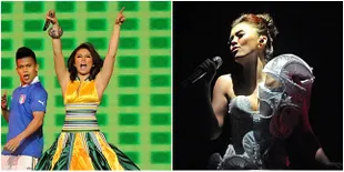 Foto Seksi Agnes Monica di Viva La Vida - 5 Kostum Spesial