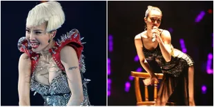 Foto Seksi Jolin Tsai - Ala Lady Gaga di Panggung Konser