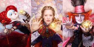 FOTO: Sekuel Alice in Wonderland Ungkap Sisi Gelap Mad Hatter 