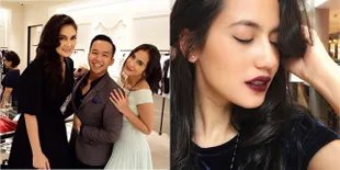 FOTO: Selesai Operasi, Pevita Pearce Eksis Hadiri Acara Fashion 