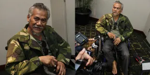 FOTO: Sempat Kecelakaan, Tio Pakusadewo Masih Memakai Kursi Roda