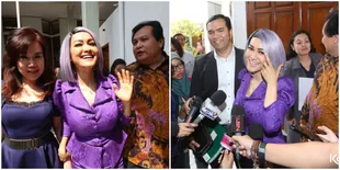 FOTO: Senyum Bahagia Julia Perez Setelah Resmi Cerai Dari Gaston