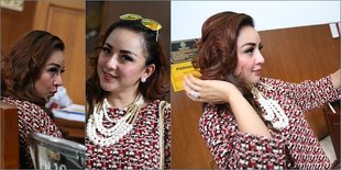 FOTO: Senyum Cantik Regina Bela Ahmad Dhani Dari Farhat Abbas