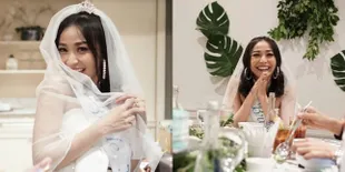 FOTO Senyum dan Tawa Ceria Rinni Wulandari di Acara Bridal Shower