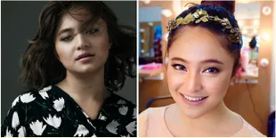 FOTO: Seperti Dewi Romawi, Make-up Marshanda Terlihat Flawless
