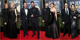 FOTO: Serasinya Para Pasangan Seleb di Red Carpet Golden Globe