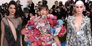 FOTO: Serba Glamor & Mewah, Parade Red Carpet Met Gala 2017