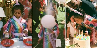 FOTO: Serba Unicorn & Pelangi, Pesta Ultah North West Seru Banget