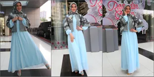 [Foto] Sering Disebut Berpakaian Mewah, Angel Lelga Angkat Bicara