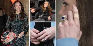 FOTO: Sering Pakai Plester, Ada Apa Dengan Tangan Kate Middleton?