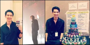 Foto Seru Dimas Beck di Konser Big Bang, Istimewa Garda Terdepan!