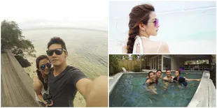 FOTO: Seru! Franda & Samuel Zylgwyn Liburan Bareng di Lombok