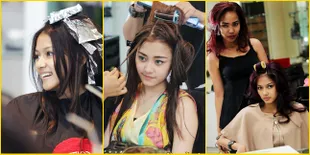 Foto Serunya Para Personel Mahadewi Saat Main di Salon
