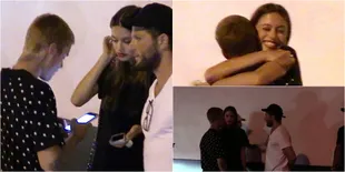 FOTO: Setelah Cium Sofia Richie, Bieber Ketahuan Peluk Gadis Lain