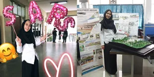 FOTO: Momen Kelulusan, Anisa Rahma Kini Bergelar Sarjana Teknik