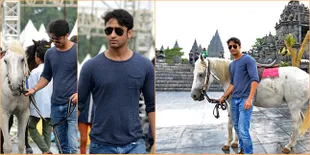 [Foto] Shaheer Sheikh Tuntun Kuda Putih, Siap Jemput Sang Putri