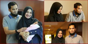 FOTO: Shireen Kesakitan Saat Lahiran, Teuku Wisnu Malah Tertawa