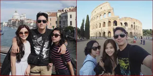 FOTO: Si Cantik Ini Jadi 'Obat Nyamuk' Franda & Samuel di Eropa!