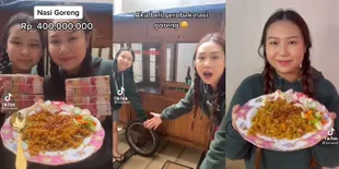 Foto Sisca Kohl Beli Gerobak Nasgor, Nasi Gorengnya Dibayar Rp 200 Juta Sepiring