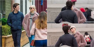 FOTO: So Sweet! Karlie Kloss & Pacarnya Mesra di Tempat Umum