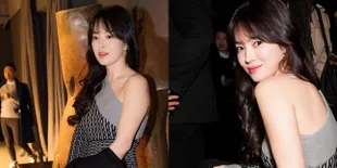 FOTO: Song Hye Kyo Cantik Makin Muda di Event Burberry London