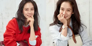 FOTO: Song Ji Hyo Cantik & Elegan di Pemotretan Musim Gugur