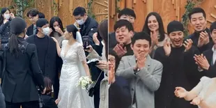 Foto Song Joong Ki Ajak Pacar Kondangan di Korea, Baju Sederhana Jadi Sorotan