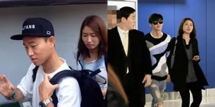 FOTO Sosok Wanita Misterius Yang Muncul di Foto Seleb-Seleb Korea