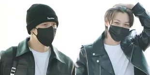 Foto Stray Kids di Bandara Incheon Menuju Indonesia, Semuanya Menutupi Ketampanan