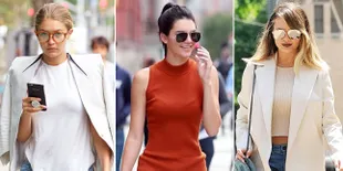 FOTO: Street Fashion Keren Artis Hollywood, Bikin Jatuh Cinta!