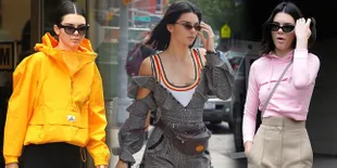 FOTO: Style Kendall Jenner Mendadak Jadi Jadul, Keren Nggak Sih?