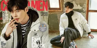FOTO: Style Musim Dingin Kekinian Lee Jong Suk di Pemotretan