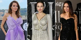 FOTO: Style Red Carpet Angelina Jolie, Makin Cantik di Usia Hampir Setengah Abad