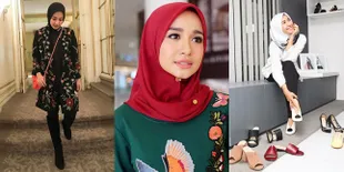 FOTO Stylish & Memukau Ini Fashion Hijab Ala Laudya Cynthia Bella