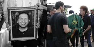 FOTO Suasana Haru Pemakaman Faldy Albar, Putra Ketiga Ahmad Albar