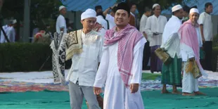 FOTO: Suasana Lebaran Saipul Jamiell di Penjara Tanpa Keluarga